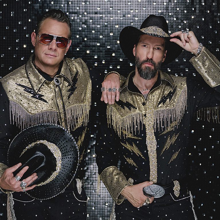 The BossHoss   Nine albums in thirteen years, all albums have attained gold and platinum status, and have been in the Top 5 of the German Album-Charts.  The latest two albums in a row hit #1 in the German Charts. And “Dos Bros” sold over 300.000 copie