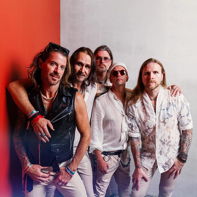 Nestor    NESTOR  are five childhood friends who formed a band over three decades ago in their hometown of Falköping, Sweden.  Now the rockstar dreams of their youth have been revitalised and once again the band embraces influences from the 80s with tong